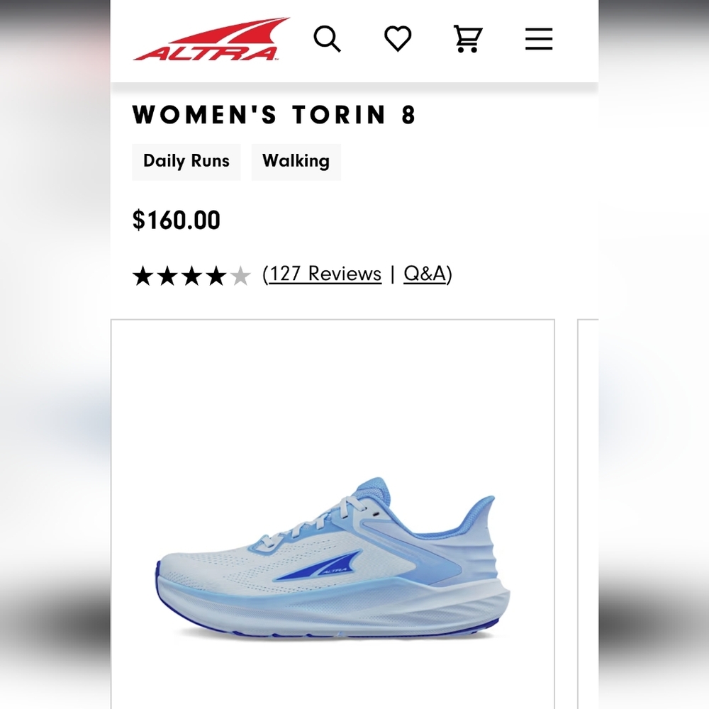 Altra Torin 8 Running Shoes - Picture 7 of 7